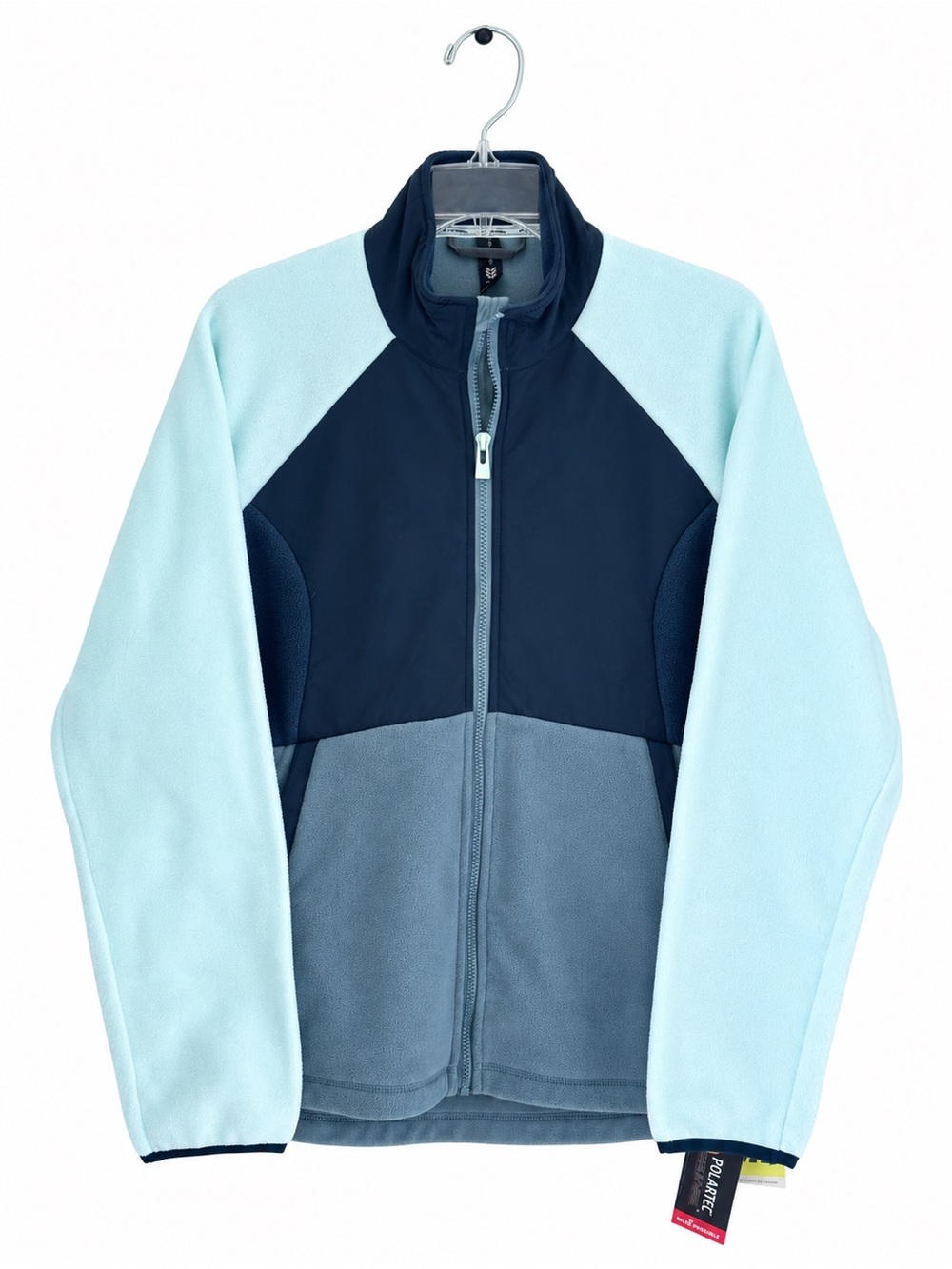 All In Motion Women's Teal Polartec Zip Front Fleece Jacket Size XXL